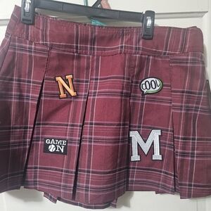 5 for $25 plaid skirt